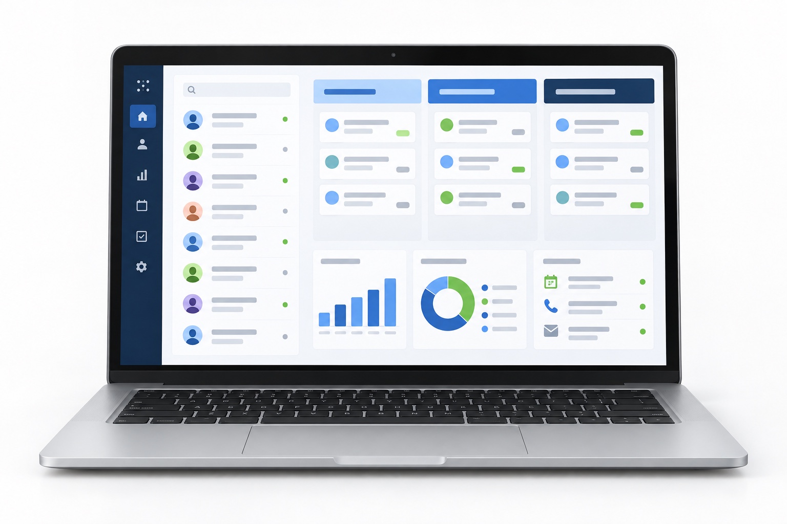 CRM Software product illustration